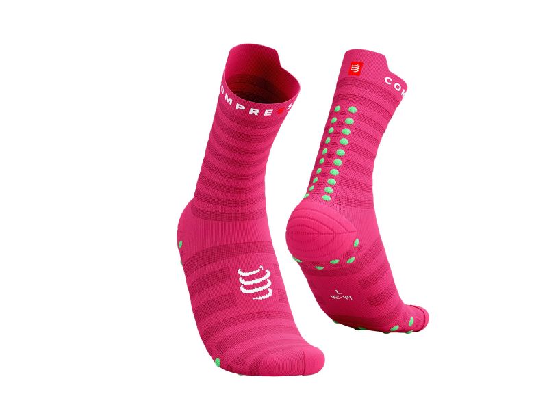 Pro Racing Socks v4.0 Ultralight Run High HOT PINK